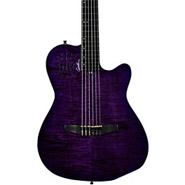 Godin ACS Nylon Steve Stevens Signature 25th Anniversary Acoustic-Electric Guitar - Purple