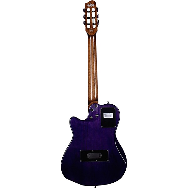 Godin ACS Nylon Steve Stevens Signature 25th Anniversary Acoustic-Electric Guitar - Purple