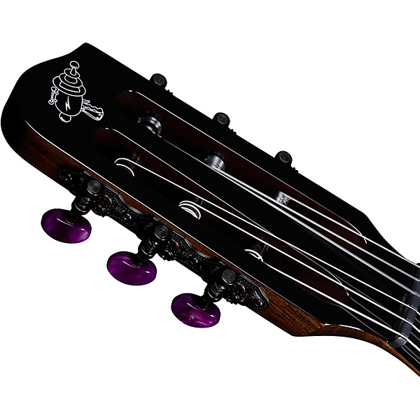 Godin ACS Nylon Steve Stevens Signature 25th Anniversary Acoustic-Electric Guitar - Purple