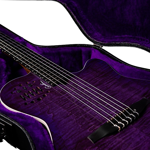 Godin ACS Nylon Steve Stevens Signature 25th Anniversary Acoustic-Electric Guitar - Purple