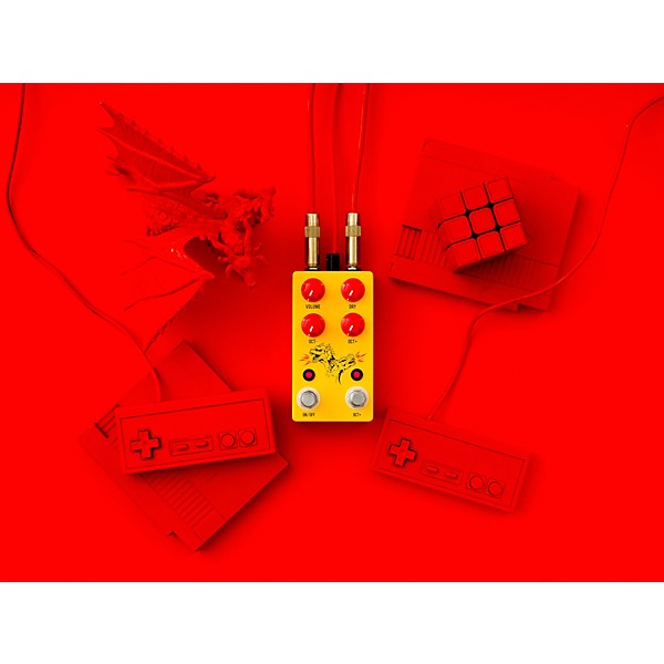JHS Pedals Double Dragon Lo-Fi Octave Pedal - Yellow