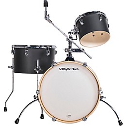 Rhythm Tech SessionGo 3-Piece Drum Kit - Black