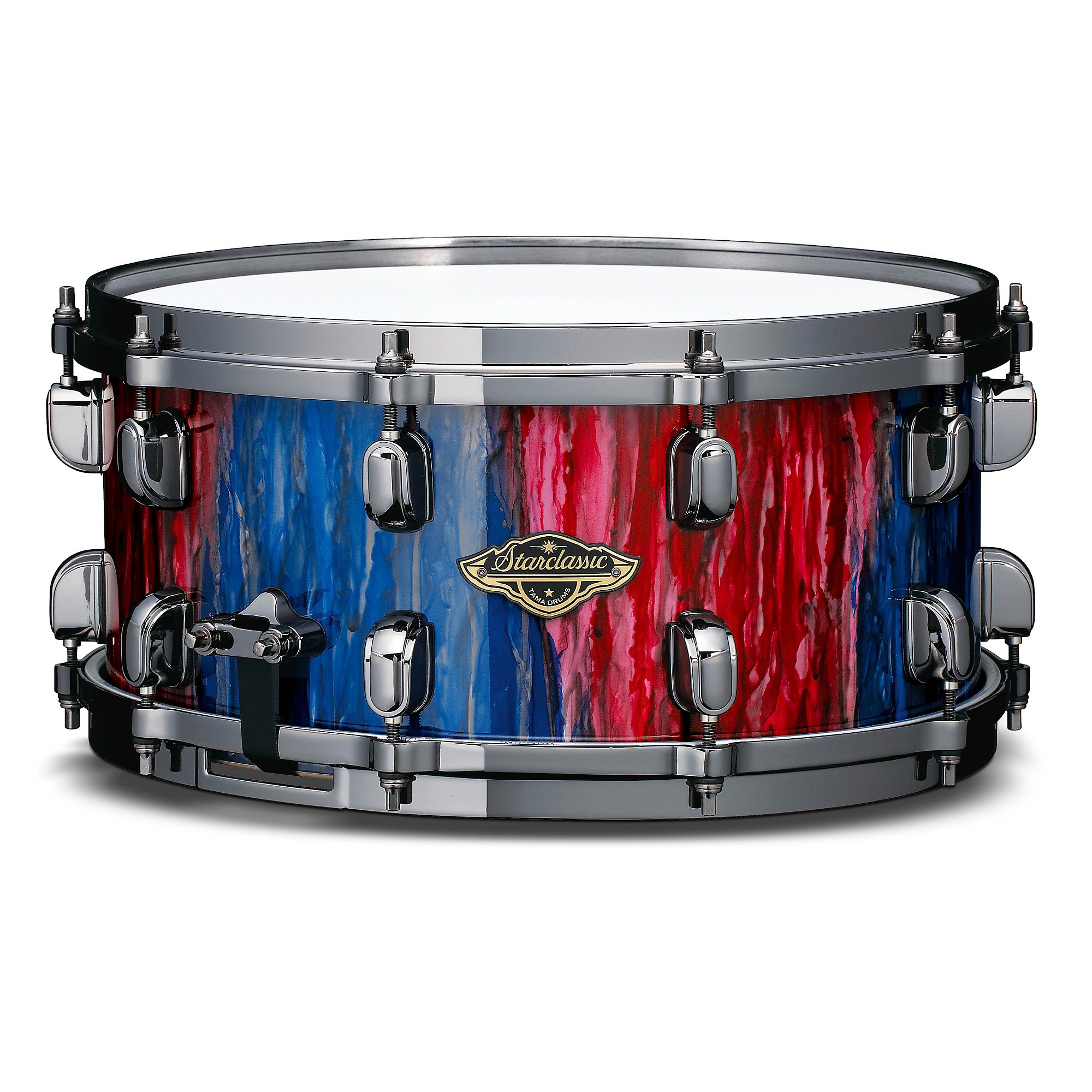 TAMA Starclassic G-Walnut/Birch Snare Drum - 14 x 6.5 in. Crimson