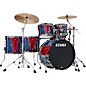 TAMA Starclassic Walnut/Birch 5-Piece Drum Shell Pack With 22" Bass Drum - Crimson Sapphire Cascade thumbnail