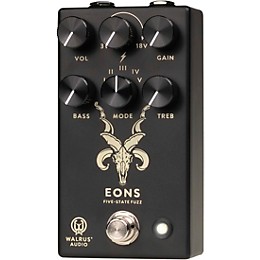 Walrus Audio Minimal Series Eons Five-State Fuzz Pedal - Black