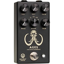 Walrus Audio Minimal Series Ages Five-State Overdrive Pedal - Black