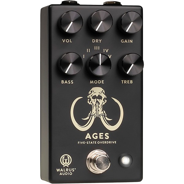 Walrus Audio Minimal Series Ages Five-State Overdrive Pedal - Black