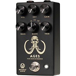 Walrus Audio Minimal Series Ages Five-State Overdrive Pedal - Black