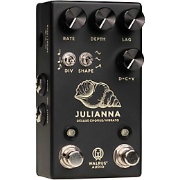 Walrus Audio Minimal Series Julianna Stereo Analog Chorus/Vibrato Pedal - Black