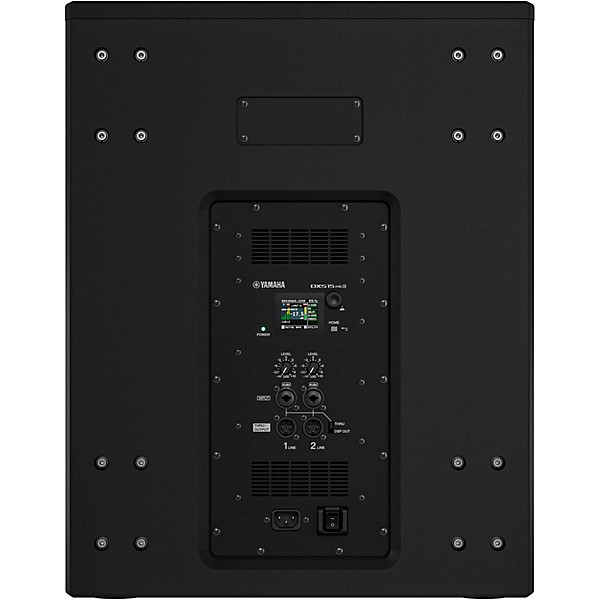 Yamaha DXR12mk3 12" 2000W Powered Loudspeaker Package With DXS15mk3 15" 2500W Powered Subwoofer, Stands & Cables