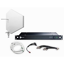 RF Venue 9-Channel Wireless Microphone Upgrade Pack with Diversity Fin IPX Antenna - White