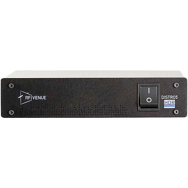 RF Venue 5-Channel Wireless Microphone Upgrade Pack with Diversity Fin IPX Antenna - White