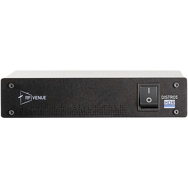 RF Venue 5-Channel Wireless Microphone Upgrade Pack with Diversity Fin IPX Antenna - Black