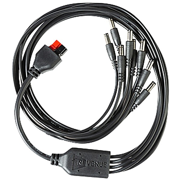 RF Venue 5-Channel Wireless Microphone Upgrade Pack with Diversity Fin IPX Antenna - Black