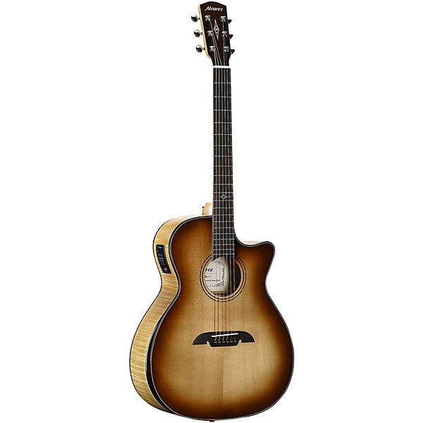 Alvarez AEG800CE Grand Auditorium Acoustic-Electric Guitar - Shadow Burst