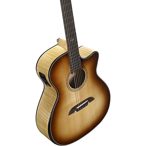 Alvarez AEG800CE Grand Auditorium Acoustic-Electric Guitar - Shadow Burst