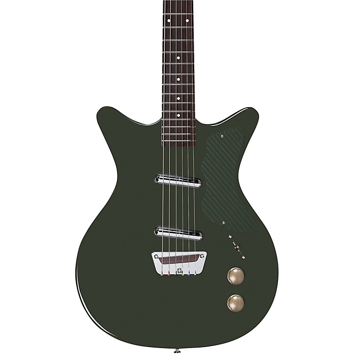 Danelectro Dan O. Cool Baritone Electric Guitar - Green | Guitar