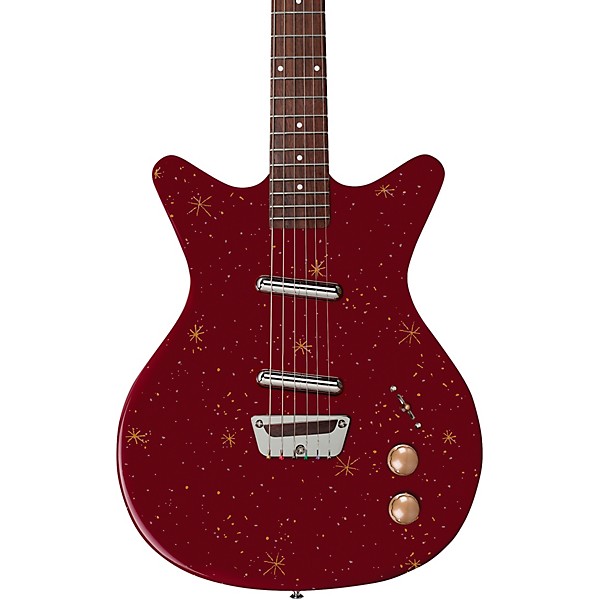 Danelectro Golden 50s Electric Guitar - Maroon