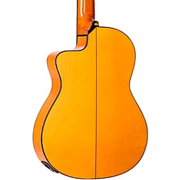 Ortega Traditional Series RCE270FT Thinline Acoustic-Electric Classical Guitar - Natural