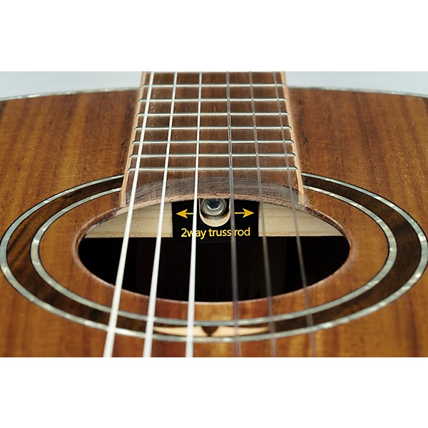 Ortega 30th Anniversary Slim Neck Acoustic-Electric Classical Guitar - Natural