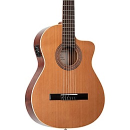 Ortega Traditional Series RCE180G Acoustic-Electric Classical Guitar - Natural