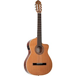 Ortega Traditional Series RCE180G Acoustic-Electric Classical Guitar - Natural