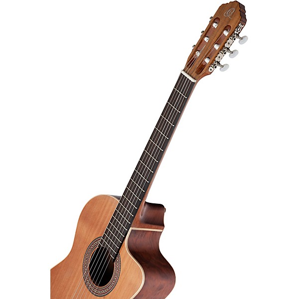 Ortega Traditional Series RCE180G Acoustic-Electric Classical Guitar - Natural