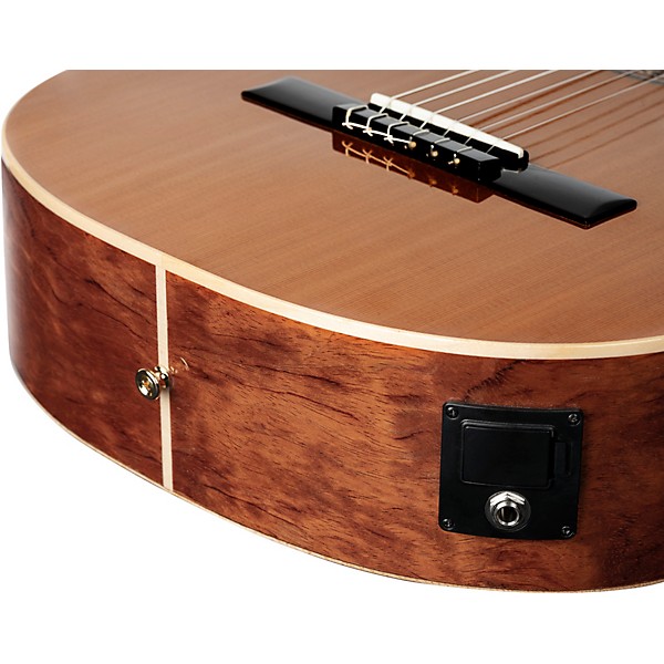 Ortega Traditional Series RCE180G Acoustic-Electric Classical Guitar - Natural