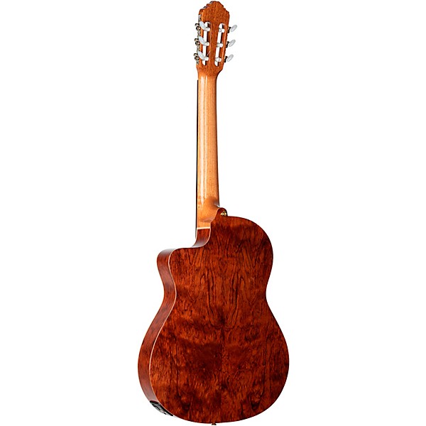 Ortega Traditional Series RCE180GT Thinline Acoustic-Electric Classical Guitar - Natural