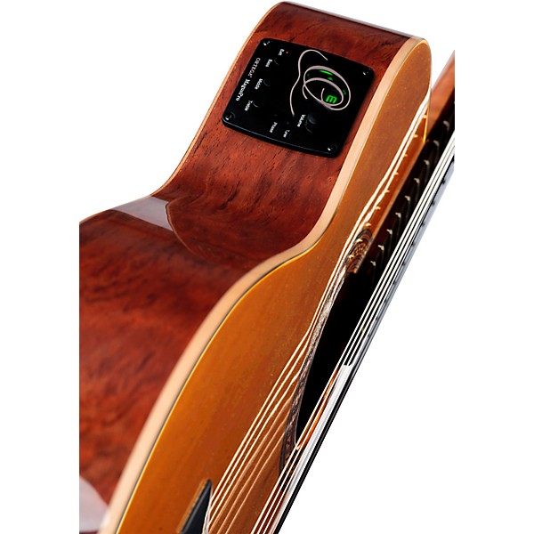 Ortega Traditional Series RCE180GT Thinline Acoustic-Electric Classical Guitar - Natural