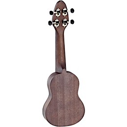 Ortega Keiki K1 Series Sopranino Ukulele - Transparent Black