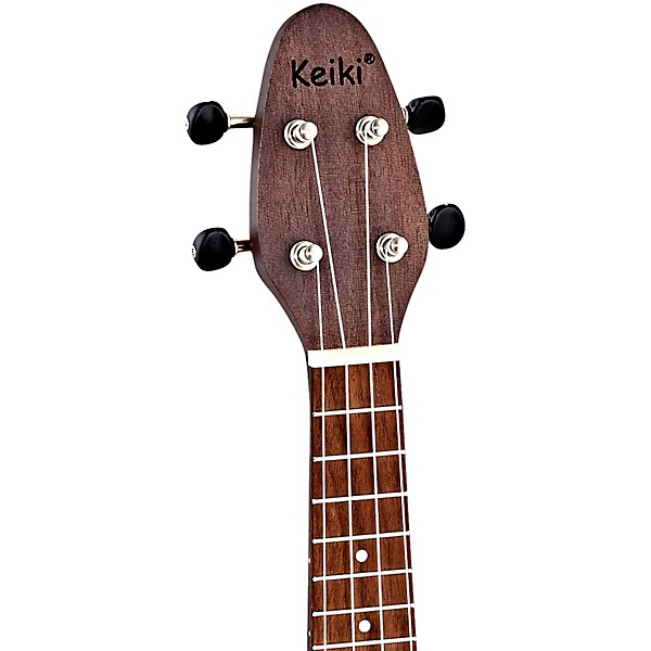 Ortega Keiki K1 Series Sopranino Ukulele - Transparent Black