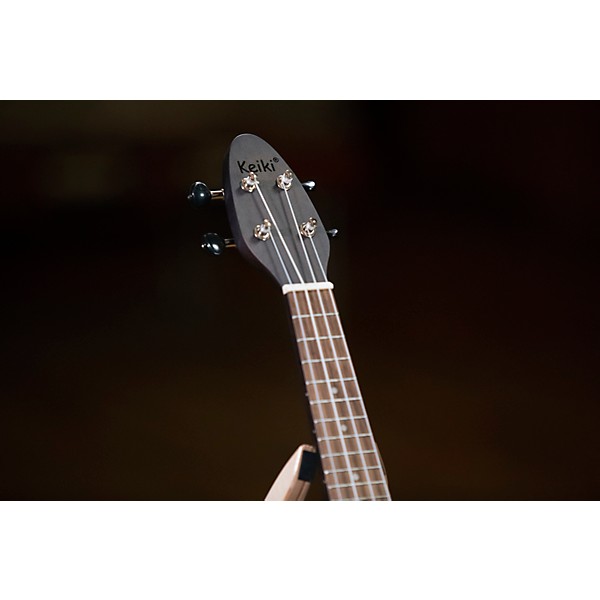 Ortega Keiki K1 Series Sopranino Ukulele - Transparent Black