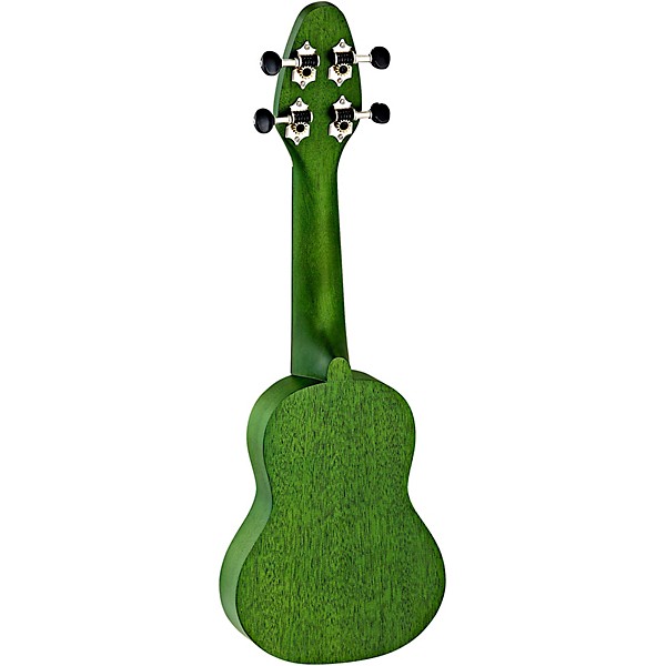 Ortega Keiki K1 Series Sopranino Ukulele - Forest Green