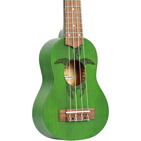 Ortega Keiki K1 Series Sopranino Ukulele - Forest Green