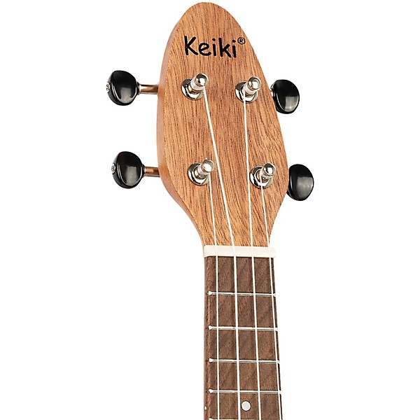 Ortega Keiki K1 Series Sopranino Ukulele - Natural Mahogany