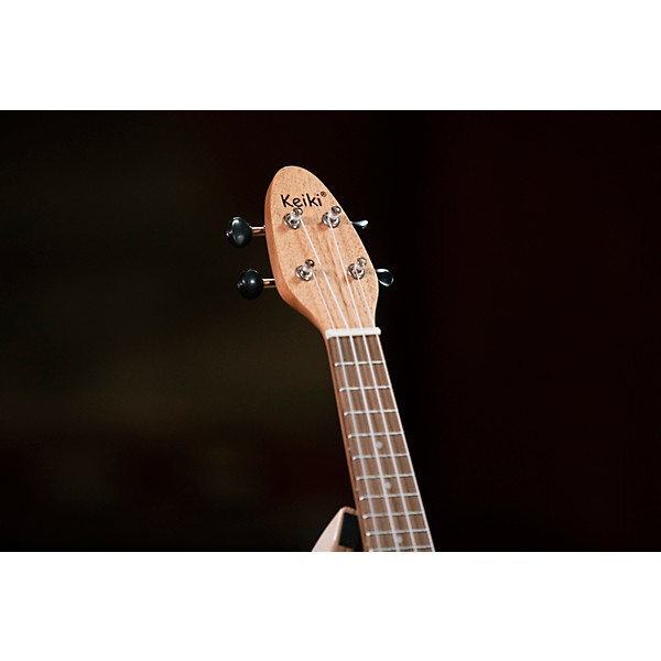 Ortega Keiki K1 Series Sopranino Ukulele - Natural Mahogany