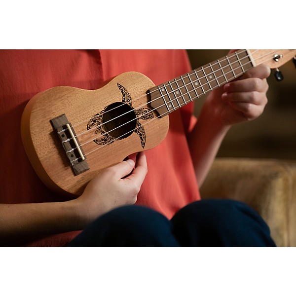 Ortega Keiki K1 Series Sopranino Ukulele - Natural Mahogany