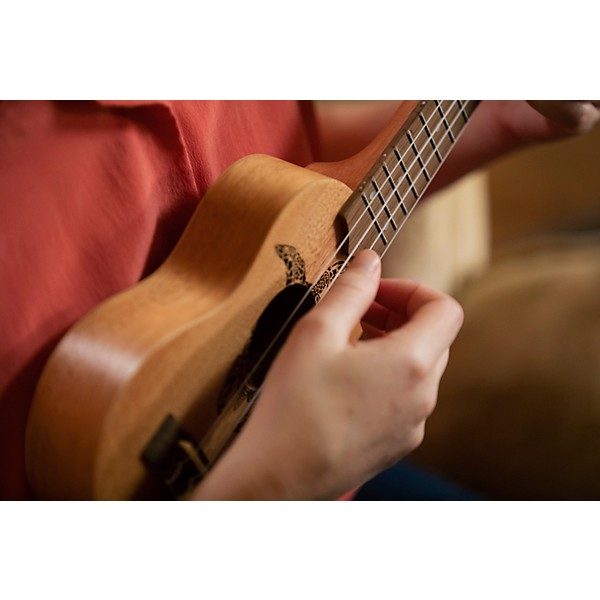 Ortega Keiki K1 Series Sopranino Ukulele - Natural Mahogany