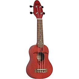 Ortega Keiki K1 Series Sopranino Ukulele - Fire Red