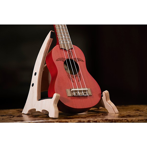 Ortega Keiki K1 Series Sopranino Ukulele - Fire Red