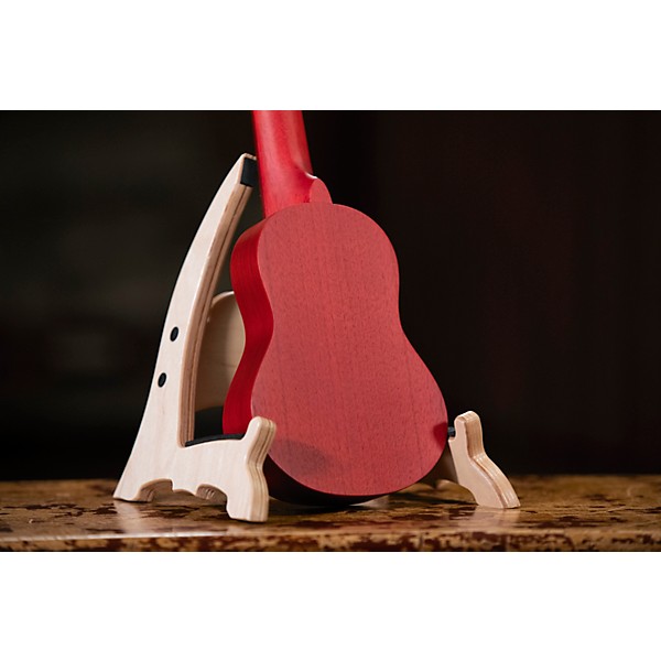 Ortega Keiki K1 Series Sopranino Ukulele - Fire Red