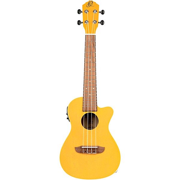 Ortega Earth Series Concert Acoustic-Electric Ukulele - Gold