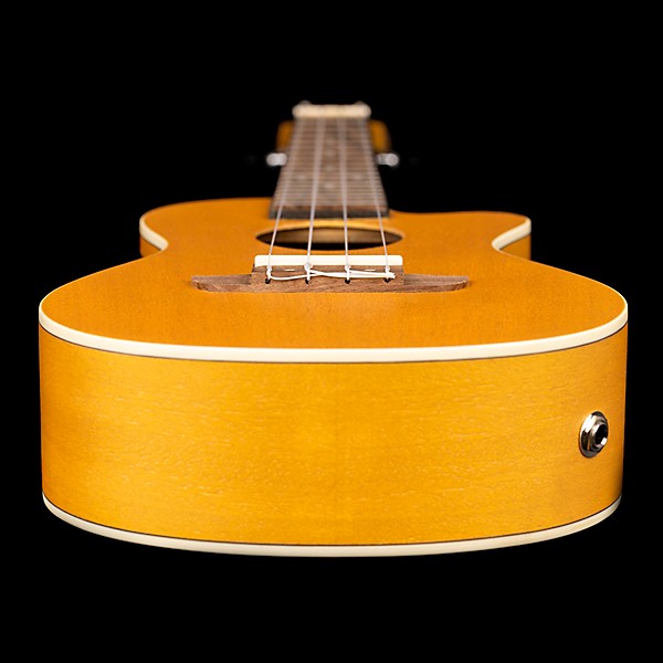 Ortega Earth Series Concert Acoustic-Electric Ukulele - Gold
