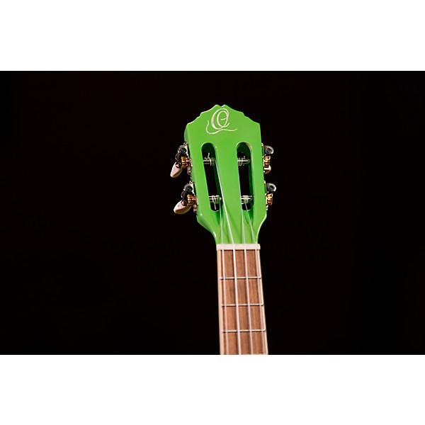 Ortega Gaucho Series Tenor Ukulele - Green Apple