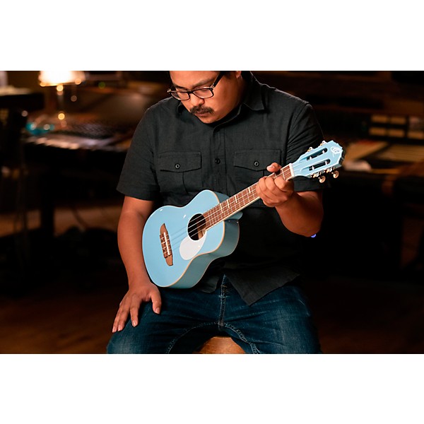 Ortega Gaucho Series Tenor Ukulele - Sky Blue