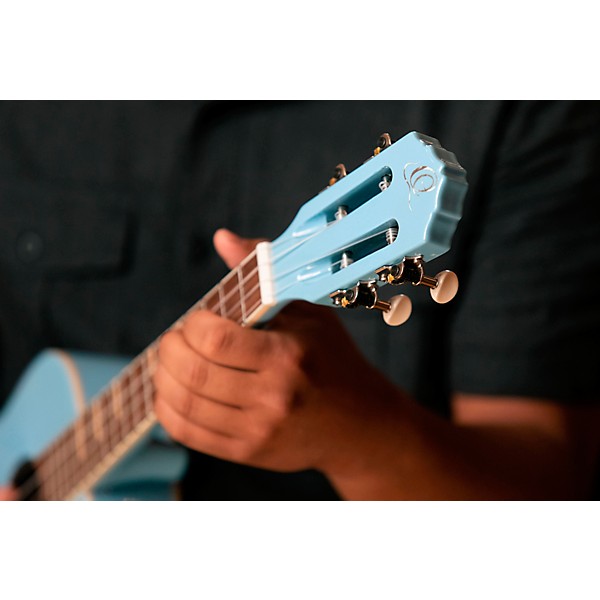 Ortega Gaucho Series Tenor Ukulele - Sky Blue