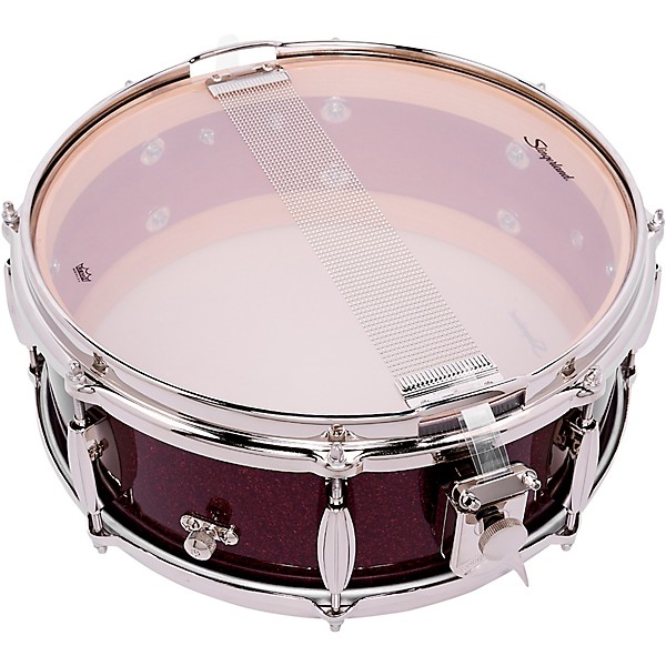Slingerland Slingerland Radio King Artist Snare Drum 14 x 5.5 in. Maroon Glass