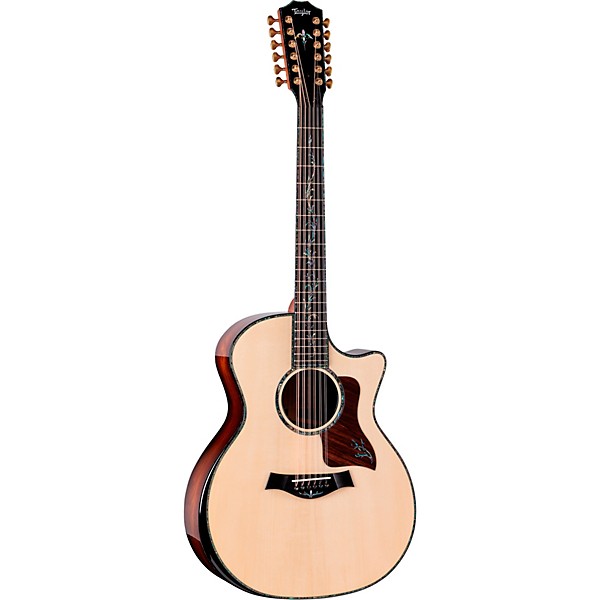 Taylor Next Generation PS54ce Grand Auditorium 12-String Acoustic-Electric Guitar - Shaded Edge Burst