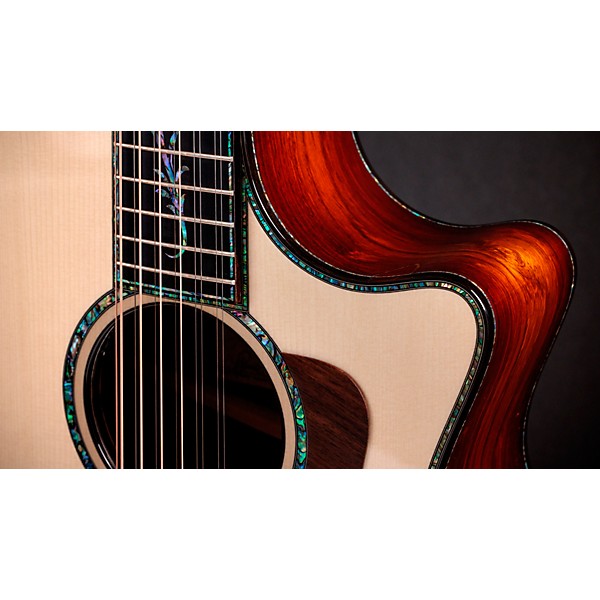 Taylor Next Generation PS54ce Grand Auditorium 12-String Acoustic-Electric Guitar - Shaded Edge Burst